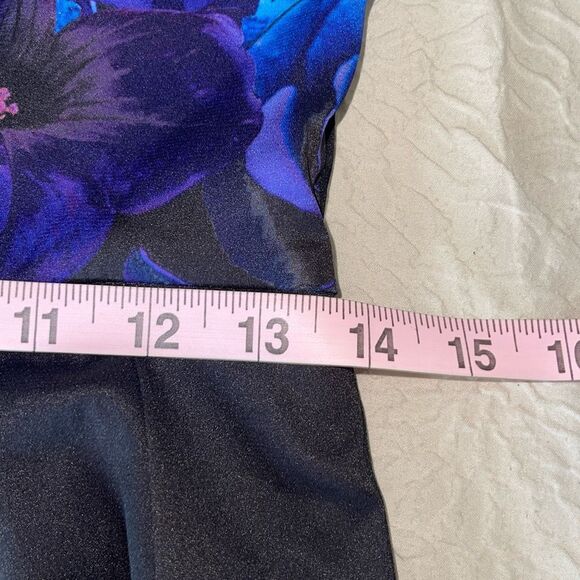 Wolf & Whistle Womens Floral 3/4‎ Sleeve Pleated Dress Multicolor Size 6 NWT - Picture 10 of 11